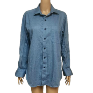 David Donahue ladies long sleeve button-down shirt (Code-P199)